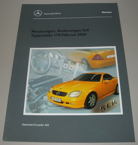Werkstatthandbuch mercedes slk - werkstatthandbuch,