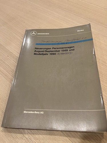 Werkstatthandbuch mercedes - mercedes, w
