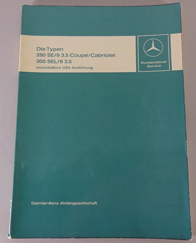 Werkstatthandbuch mercedes 280 - werkstatthandbuch,